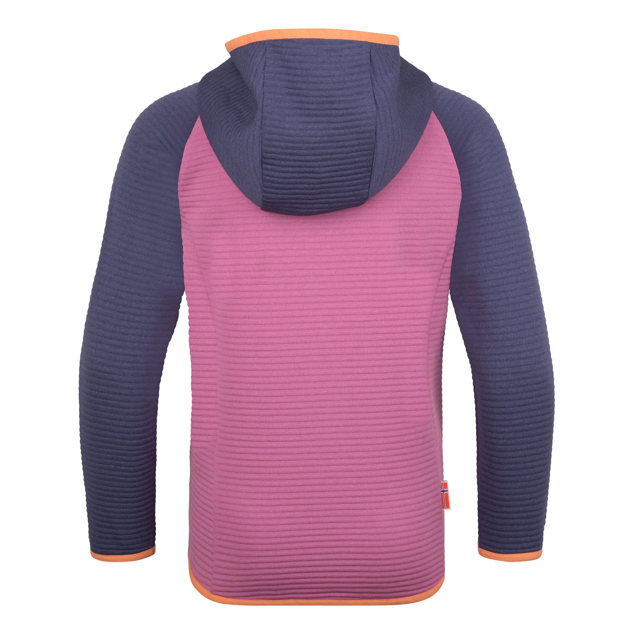 Trollkids Kinder Sogndal Jacke, violet blue, 152