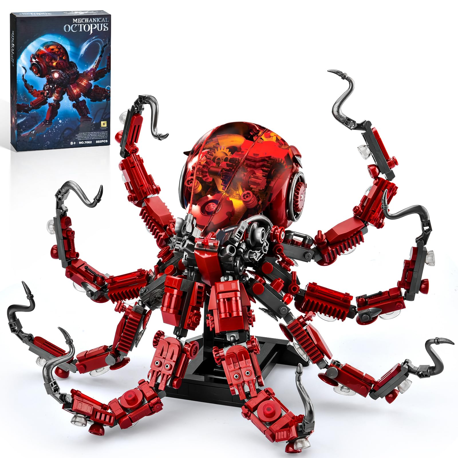 Amazon.com: XITALAXU Mechanical Octopus Building Sets for Adult