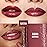 Oulac Plum Lipsticks for Women, Burgundy Matte Lipstick, Full Coverage Lip Color, Satin Matte Finish, Cream Texture, Hydrating, Infused with Hyaluronic Acid, Vegan & Clean Beauty 4g SG08 Bianca