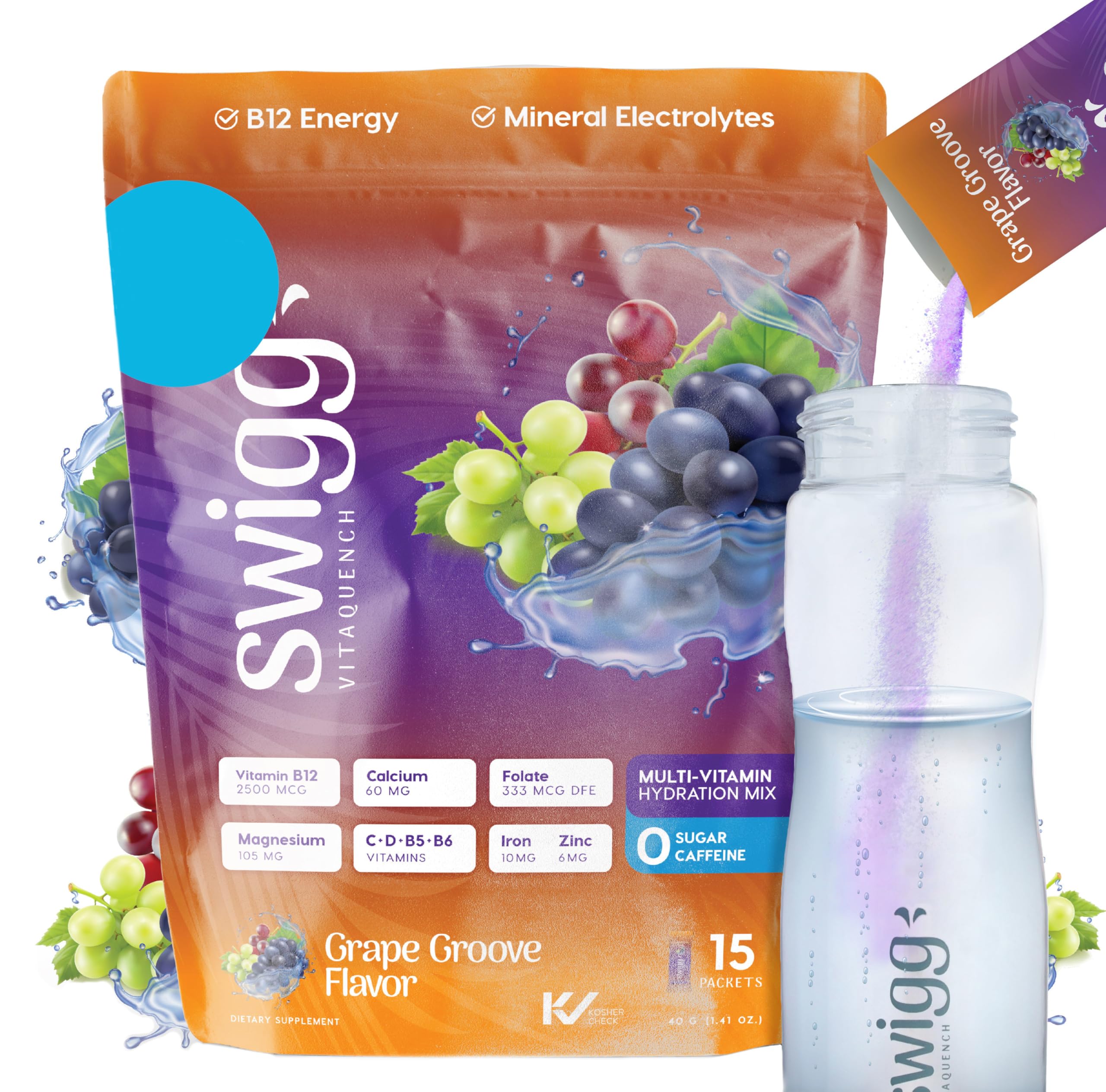 Swigg Electrolytes Powder No Sugar
