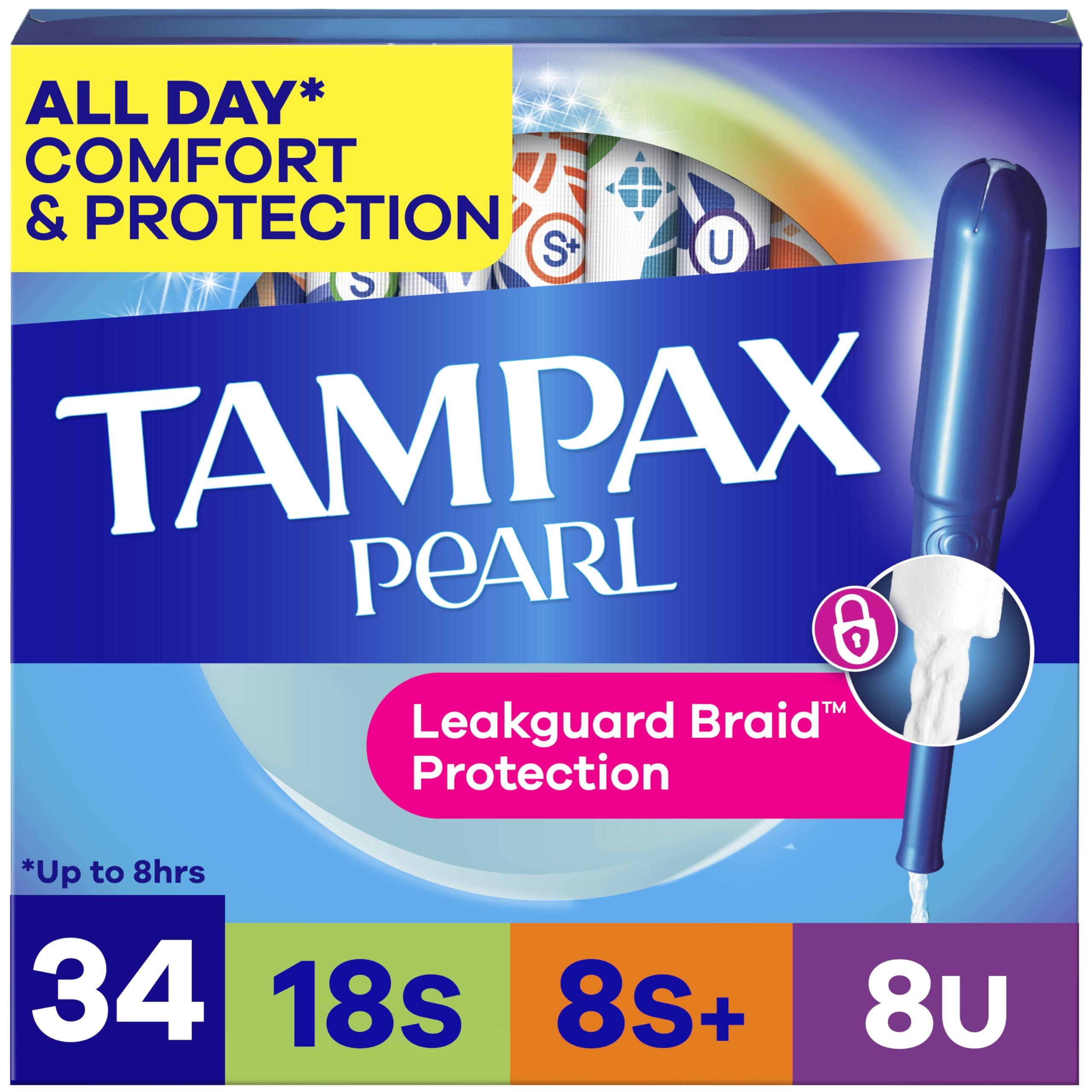 Tampax Pearl Tampons Trio Pack - feminine care | Mubboo