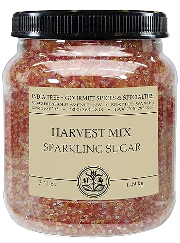 Miniatura 7 de India Tree Black Magic - Gránulos de azúcar negro, tarro de 2.9 onzas, confeti negro de Halloween y cumpleaños para cupcakes, galletas, pasteles