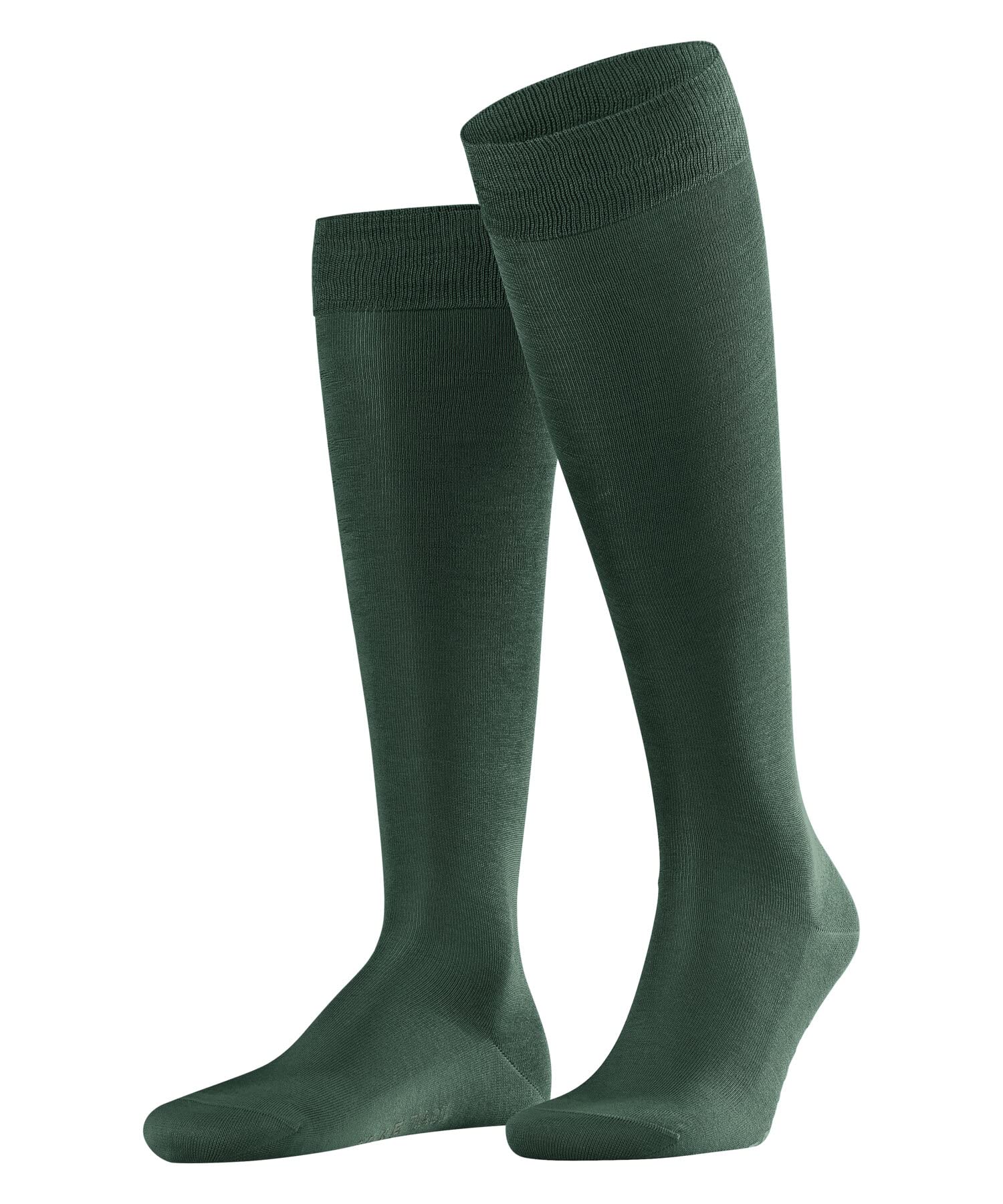 FALKE Men's Tiago Cotton Knee High Dress Socks, 1 Pair