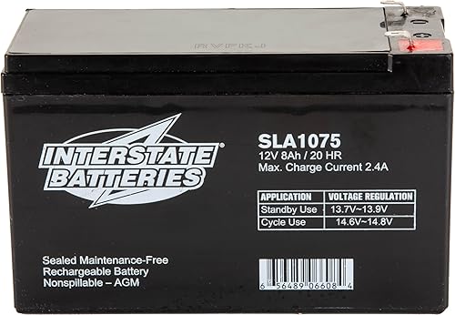 Miniatura 1 de Interstate Batteries. Batería SLA de 6 V 5 Ah.