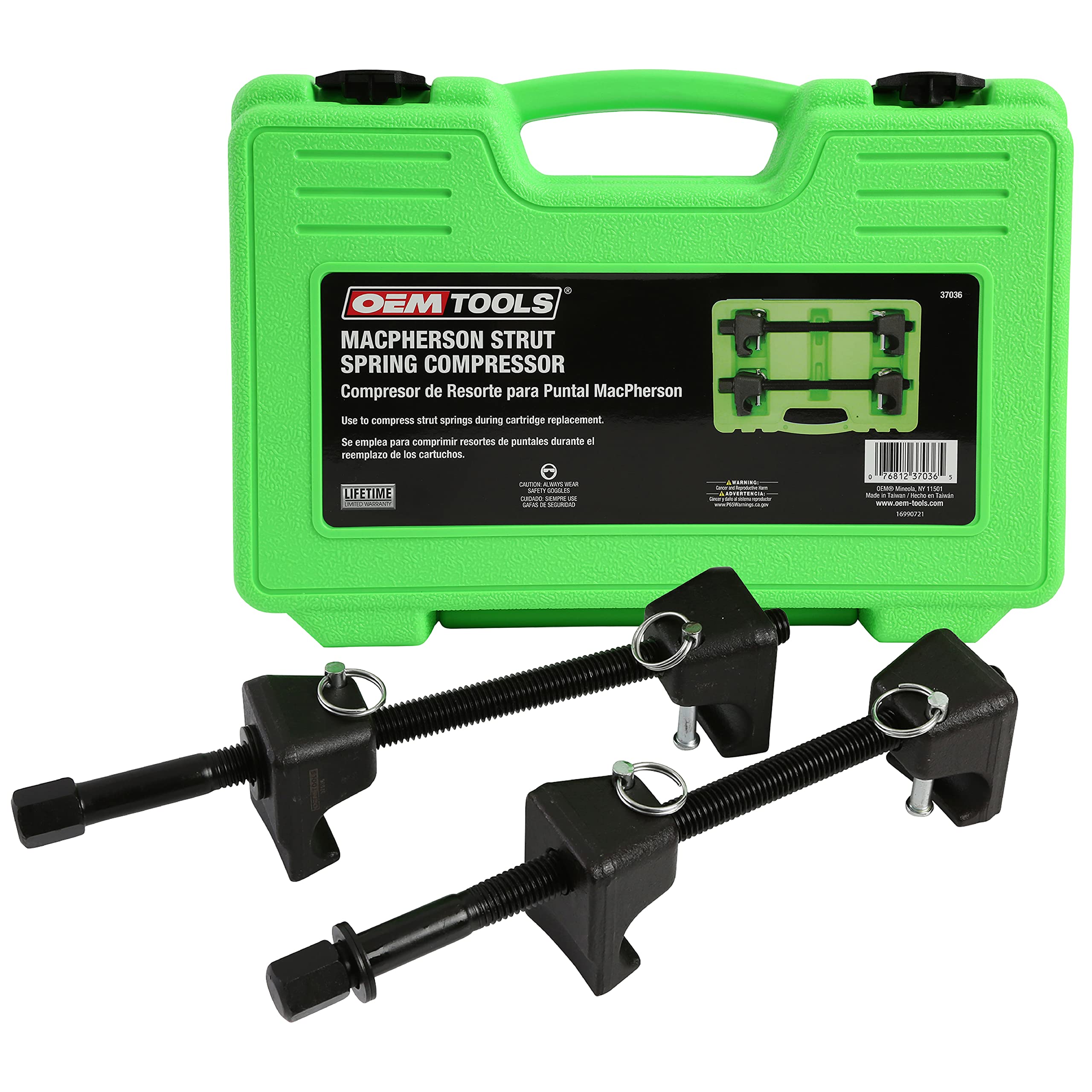 OEMTOOLS Compresor de muelles Unisex para Adultos, Multicolor, Talla única