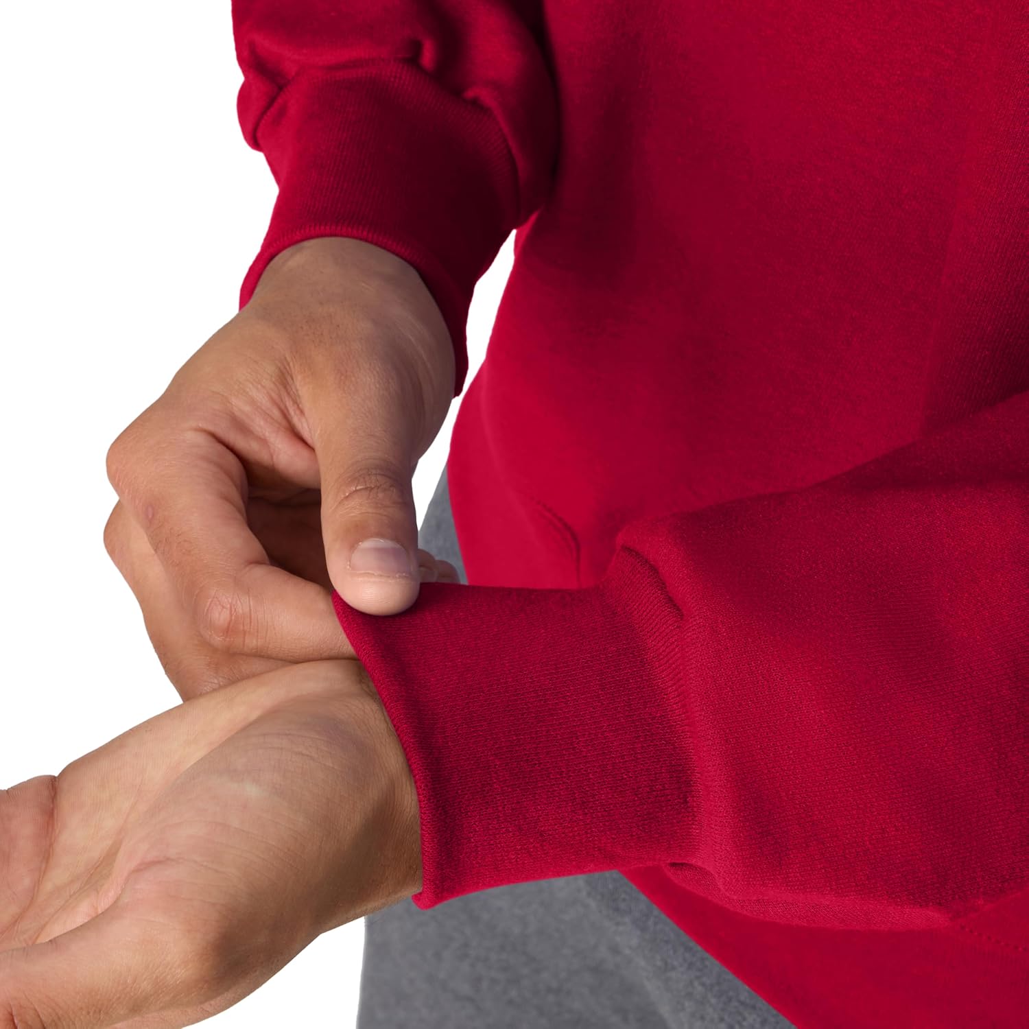 Hanes mens Ultimate Sweatshirt, Heavyweight Fleece Sweatshirt, Crewneck Pullover for Men - Image 4