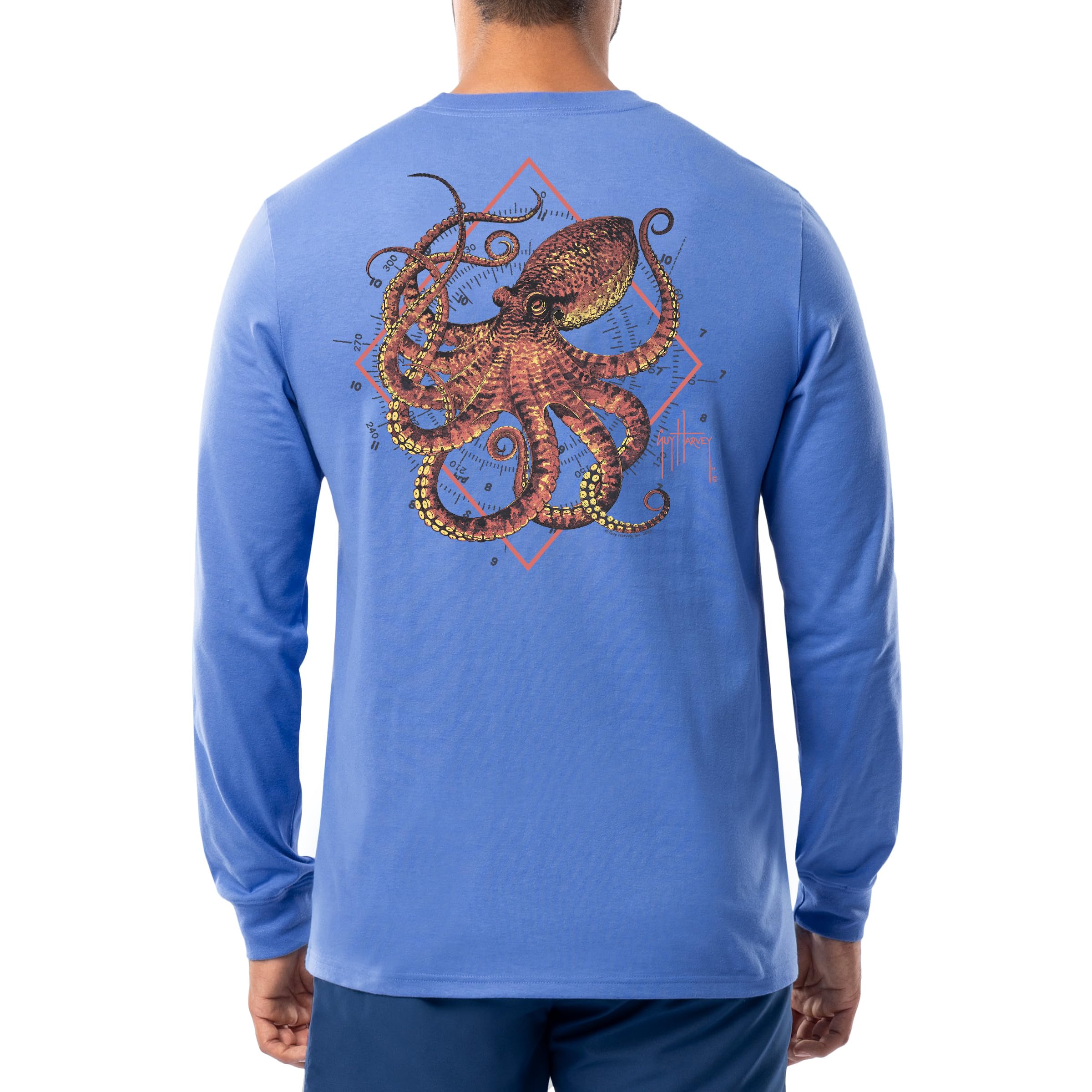 Green Long Sleeve T-Shirt for Men - Species Silos