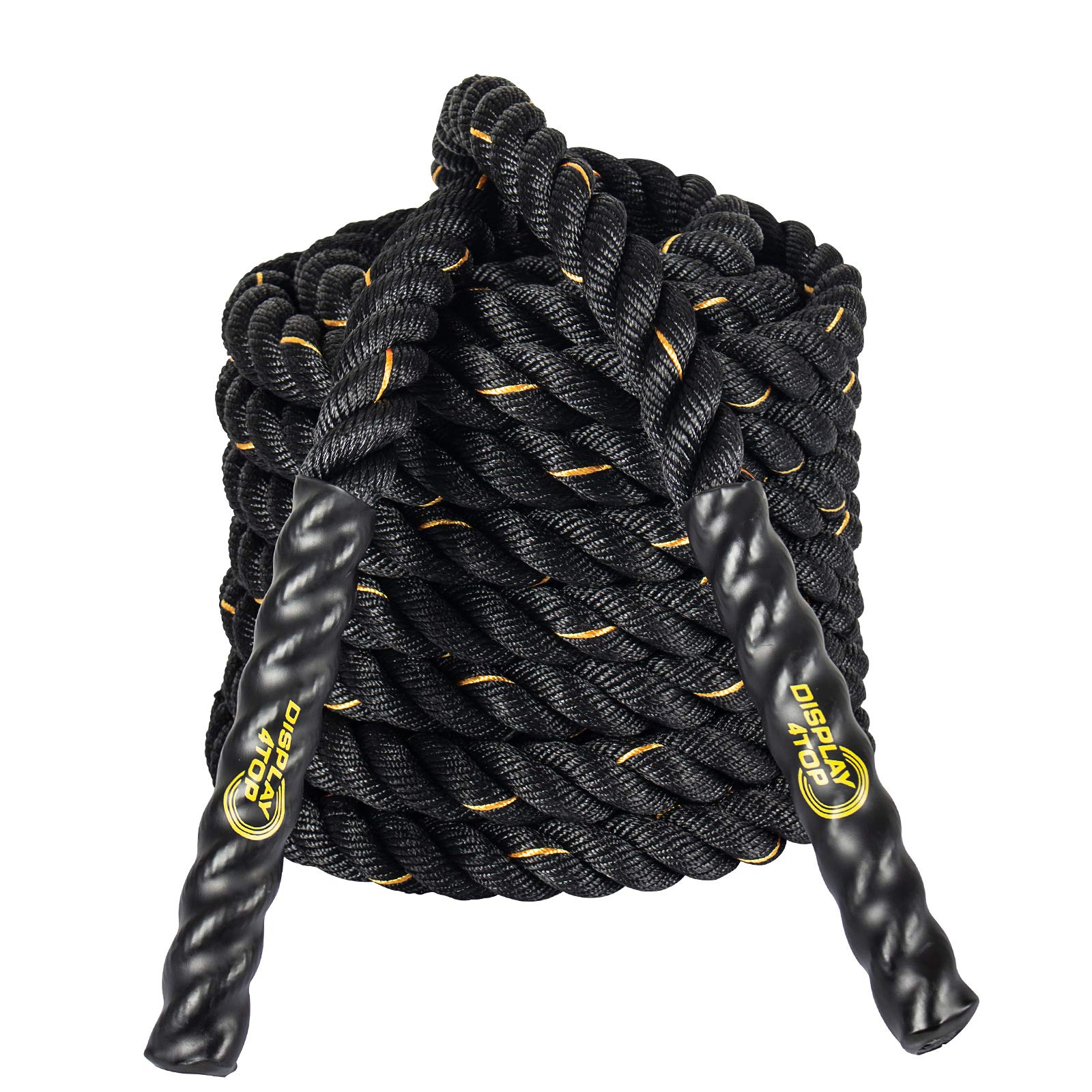 display4top Battle Rope 9 m/12 m/15 m Training Rope Fitness Rope Battle Wave for Bodybuilding Training