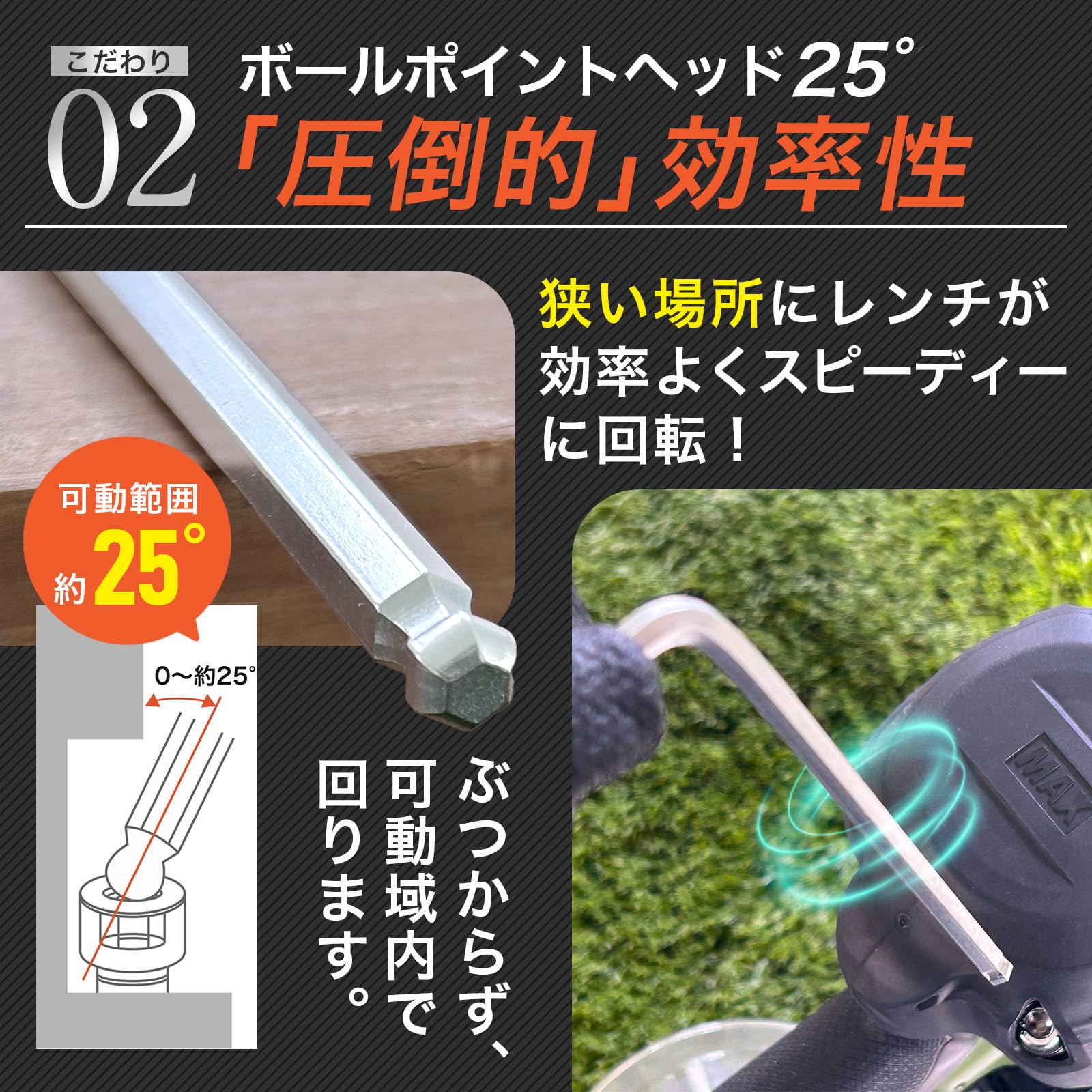 Amazon | TIGERUNIT（タイガーユニット） 【取手付き】六角レンチ