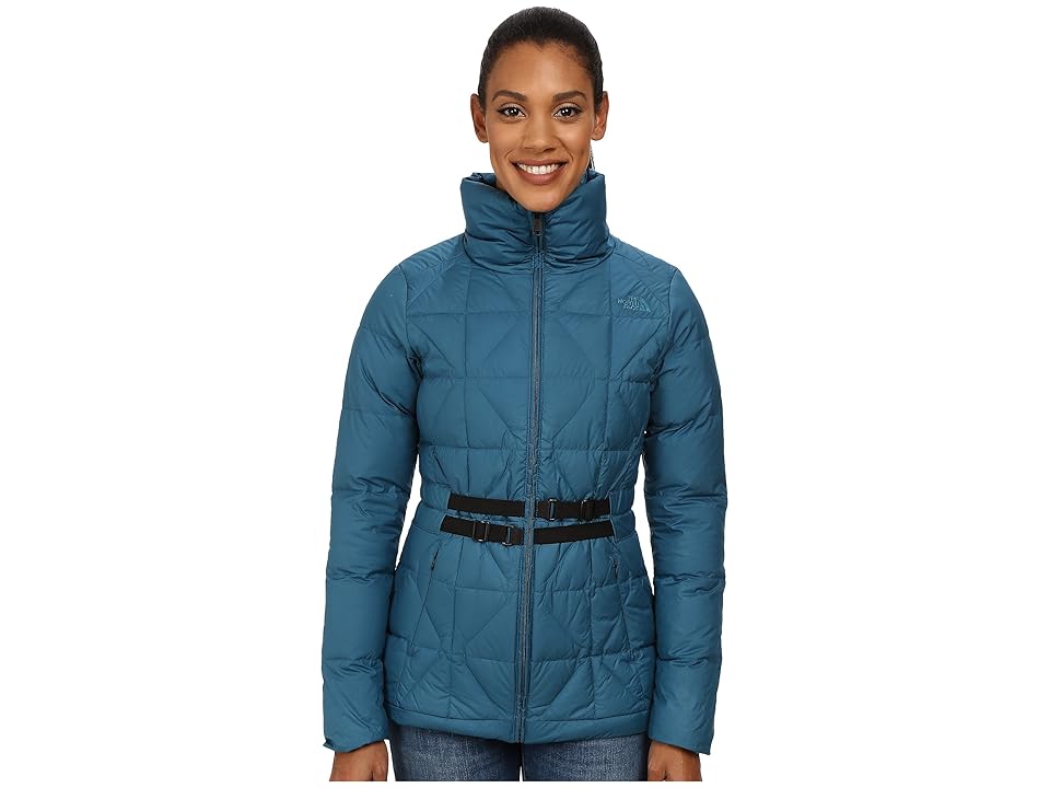 

The North Face Belted Mera Peak Jacket (Juniper Teal (Prior Season)) Women's Coat