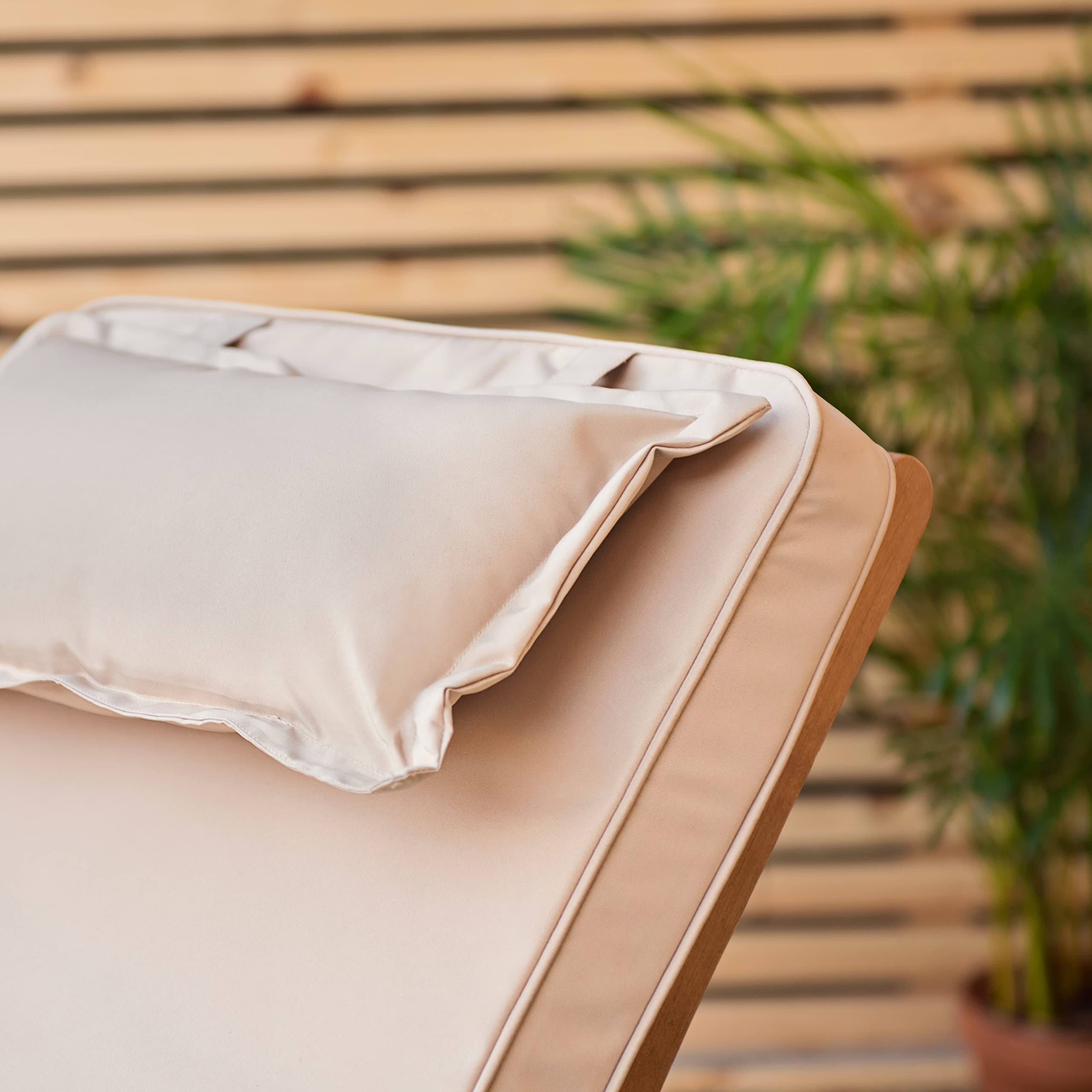 Gardenista Tuinvervangend ligstoelkussen | Outdoor waterbestendige fauteuil ligstoel ligstoelkussens | Zacht en comfortabel tuinmeubilair ligbed kussen | Duurzaam en gemakkelijk schoon te maken