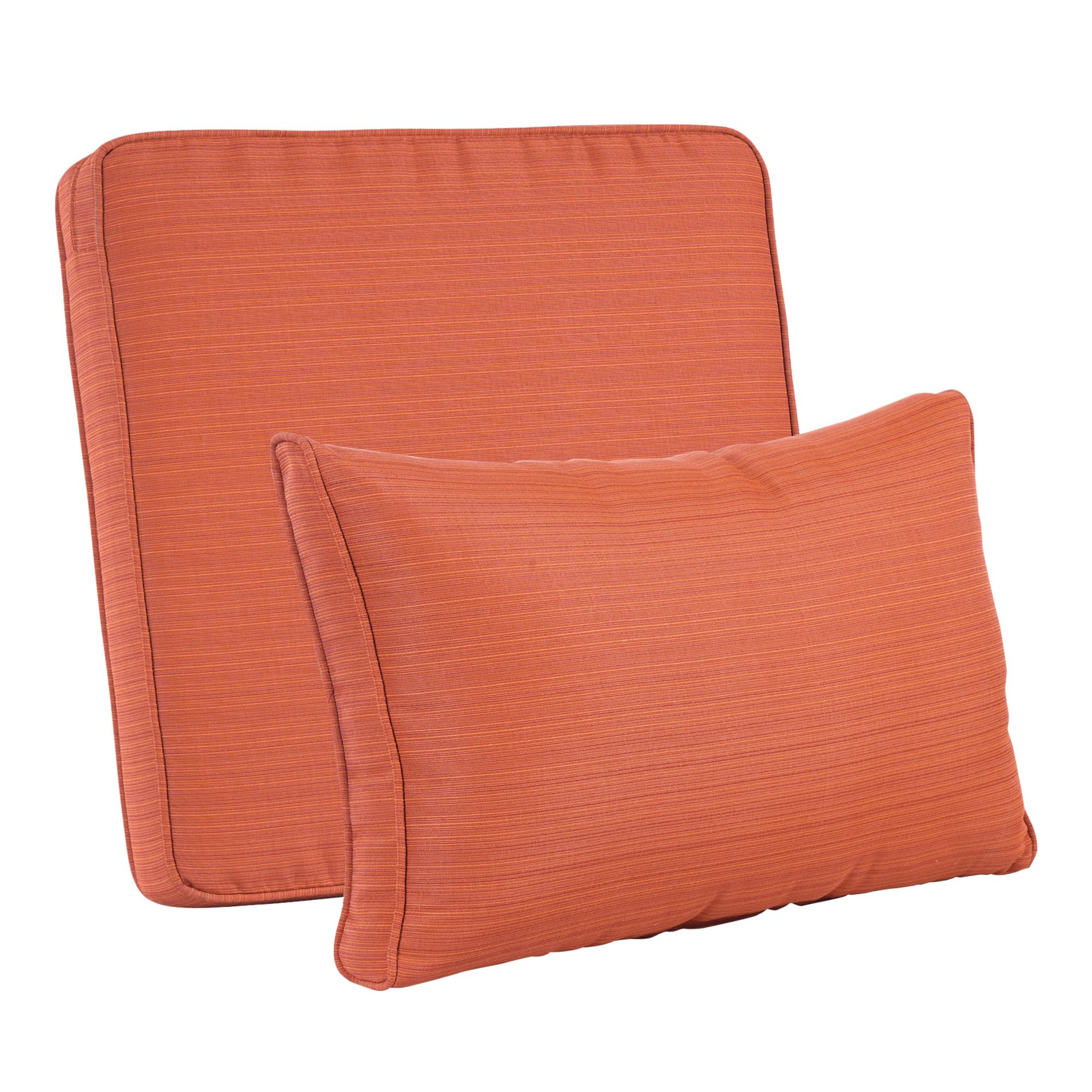 ovios Patio Cushion Covers, Waterproof Cushion Cover for Outdoor Furniture, Sofa, Couch, Chair, Loveseat Seat Back Cushion Cover with Zipper (4 Covers