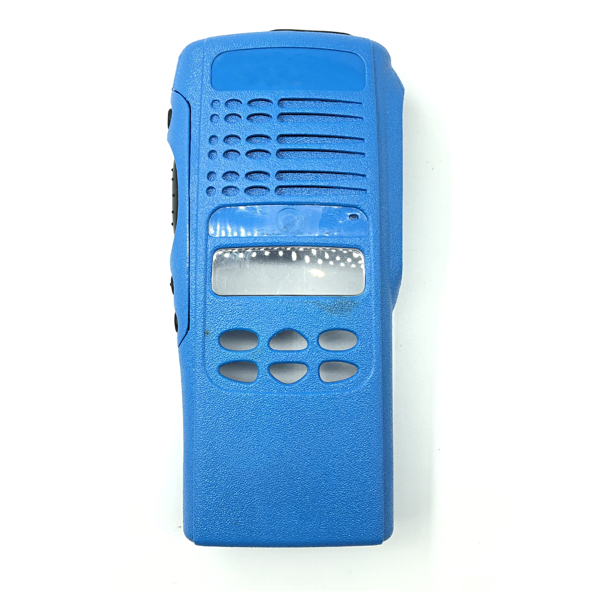 Limited Keypad Front Housing Replacement for HT1250 Two Way Radio Walkie Talkie Case Replacement Refurbish Refurb Kit with Knobs PTT Dust Cover