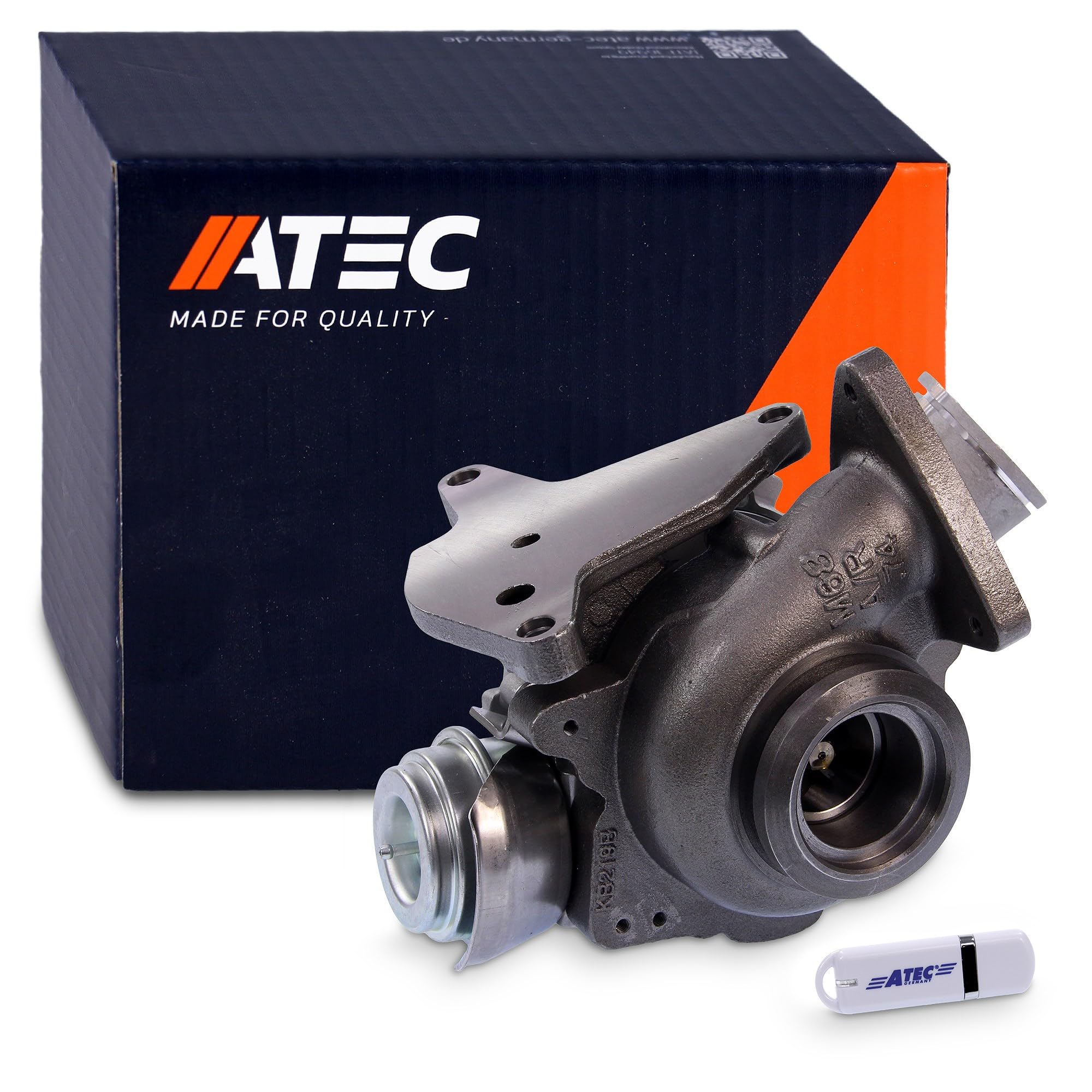 ATEC Germany 1x Turbolader, Kompatibel mit VW MULTIVAN T5, TRANSPORTER T5