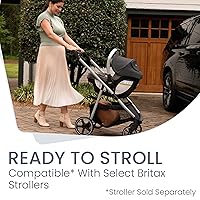 Vista 8 de Britax Willow SC Asiento de Carro Infantil, Asiento de Carro Mirando hacia Atrás con Base Alpine, Tecnología ClickTight, Sistema RightSize, Pindot