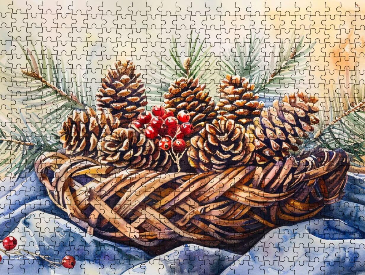 Puzzle 3000 para Adultos, Cereza De Pino, Rompecabezas Clásicos LDYQS7-559