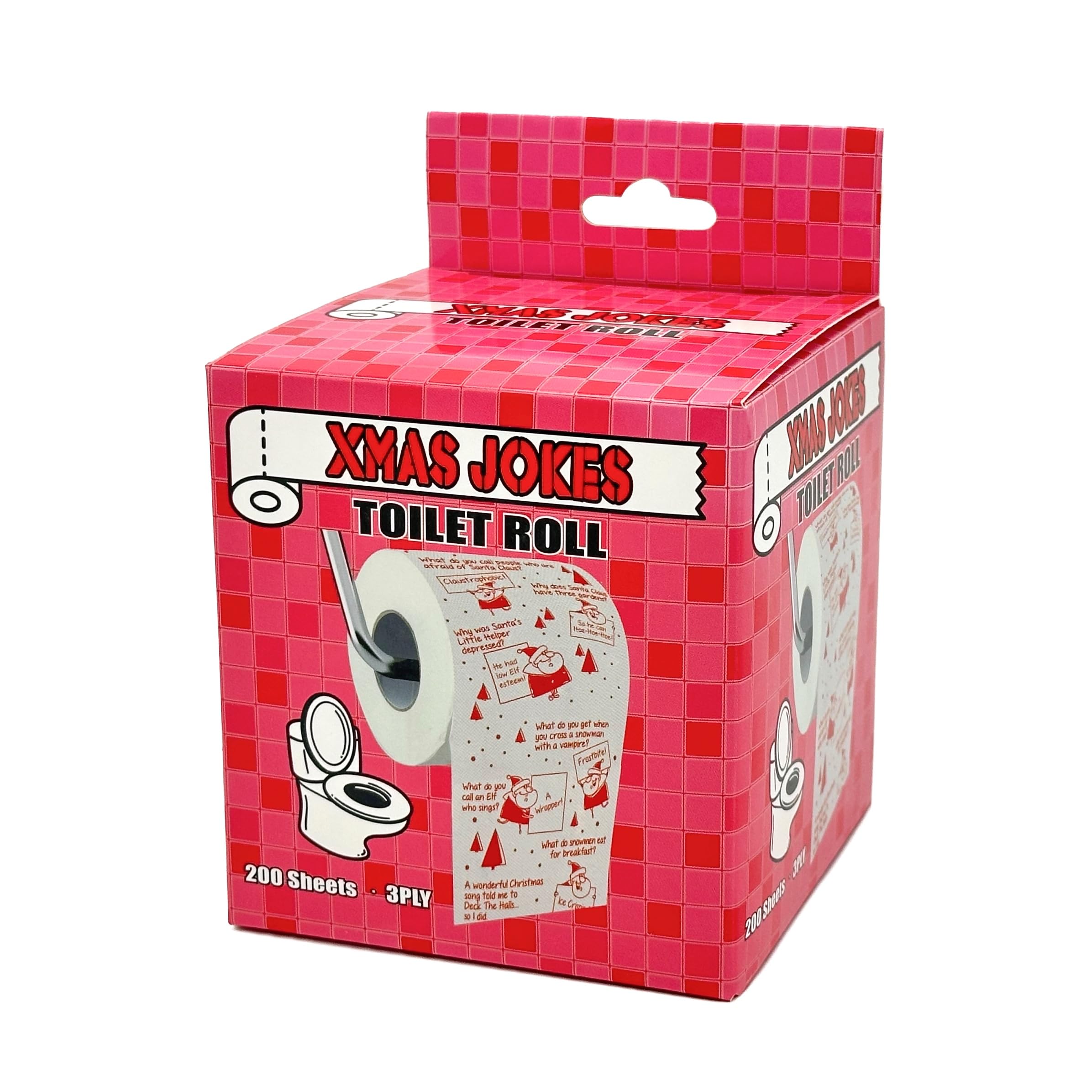 Island Dogs Christmas Jokes Novelty Toilet Paper, 3 ...