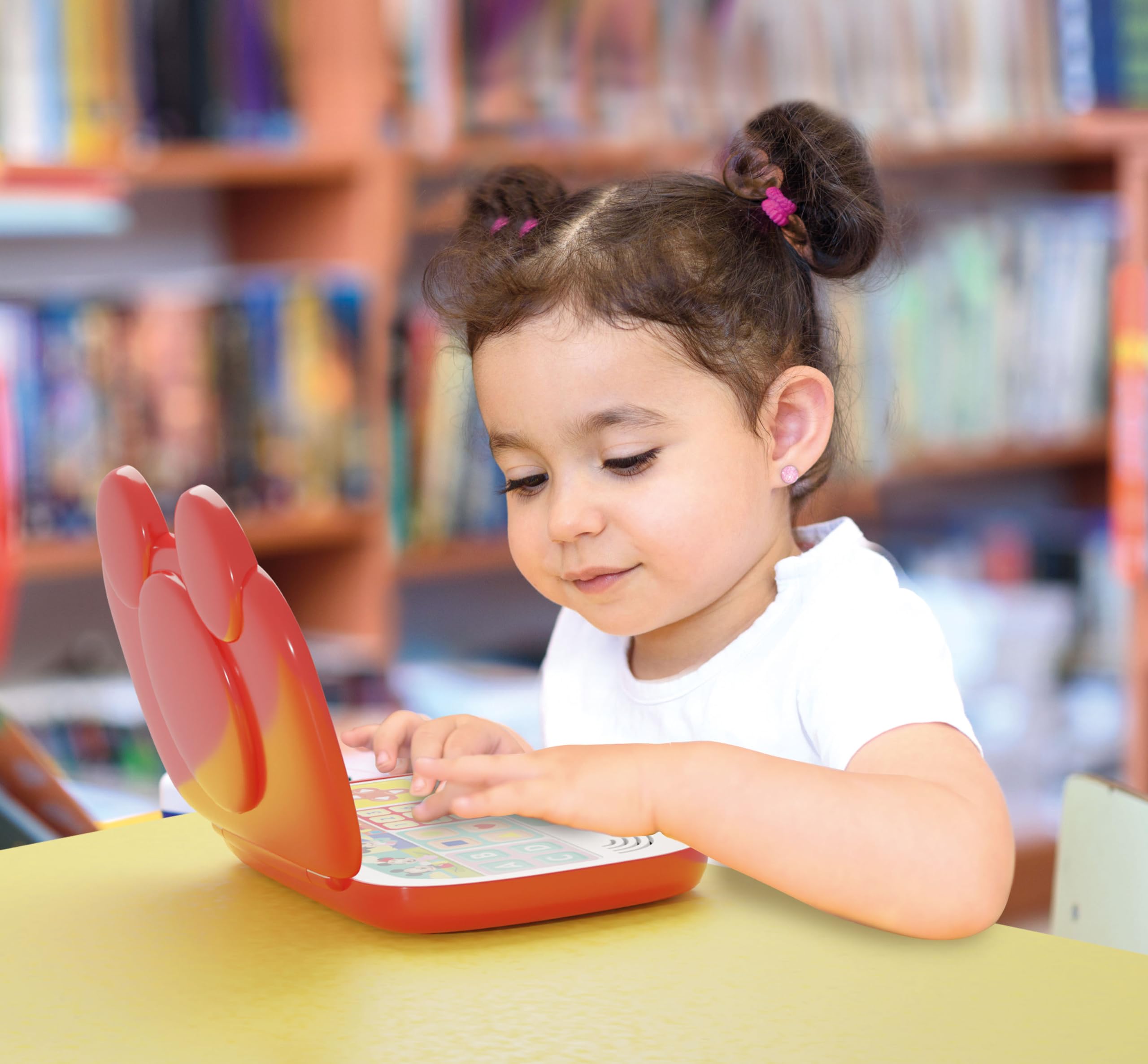 Clementoni - Disney Baby Mickey-Il Mio Primo Laptop, elektroniczny komputer edukacyjny, przenośny, litera i cyfry, dla dzieci od 9 miesięcy, włoski, 17834