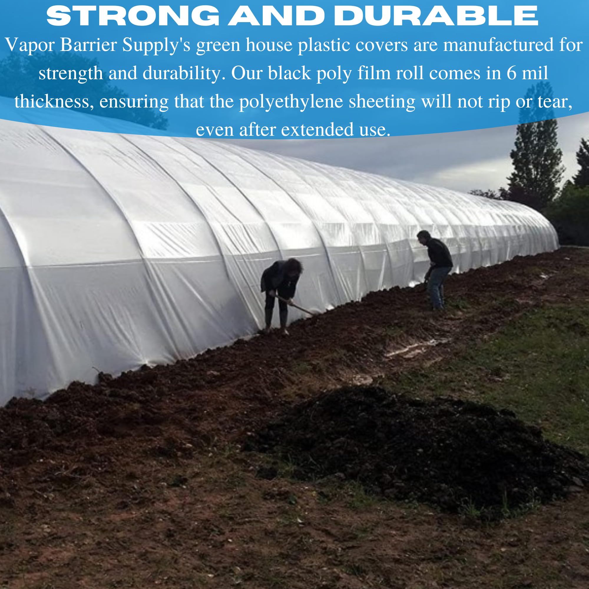 VBS - Panda Film Light Deprivation Greenhouse Cover - 6 mil