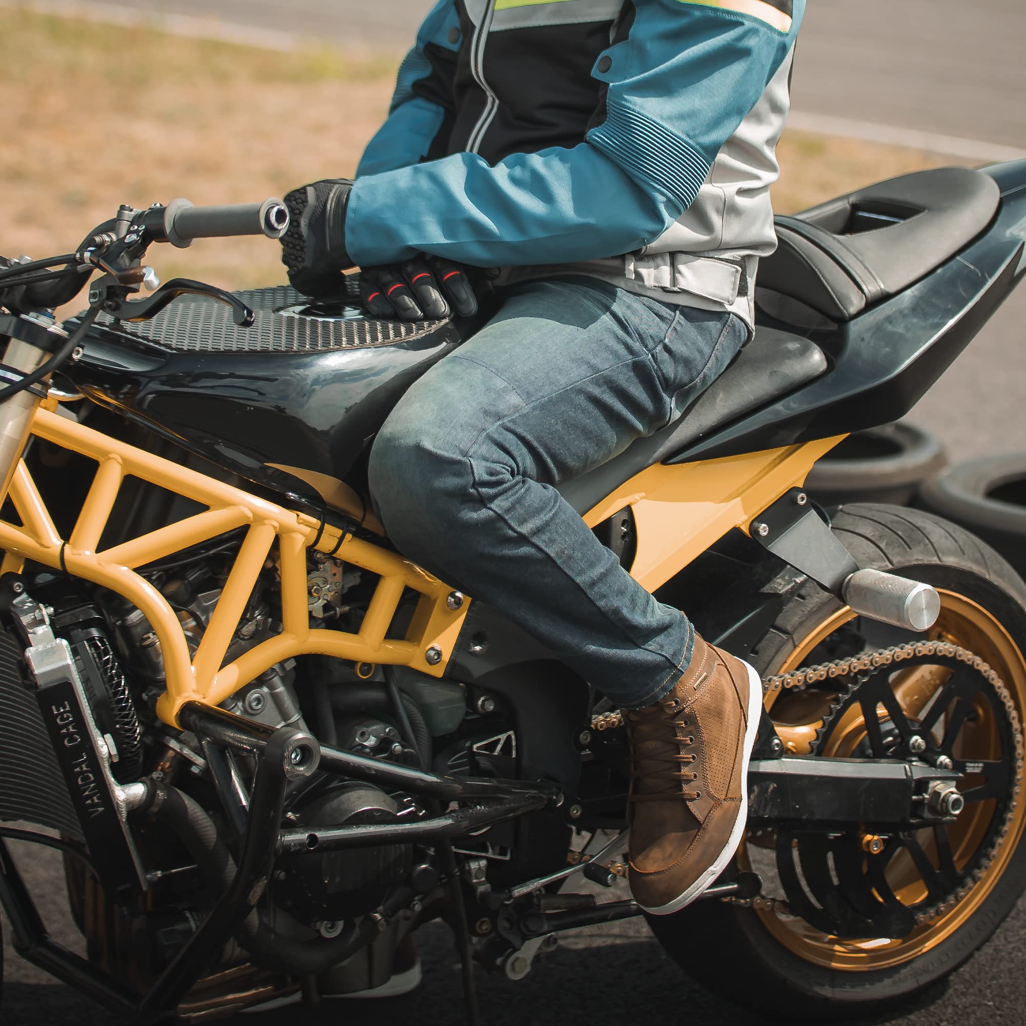 Oxford Rectos Oa AAA Jeans para Motocicleta para Hombre