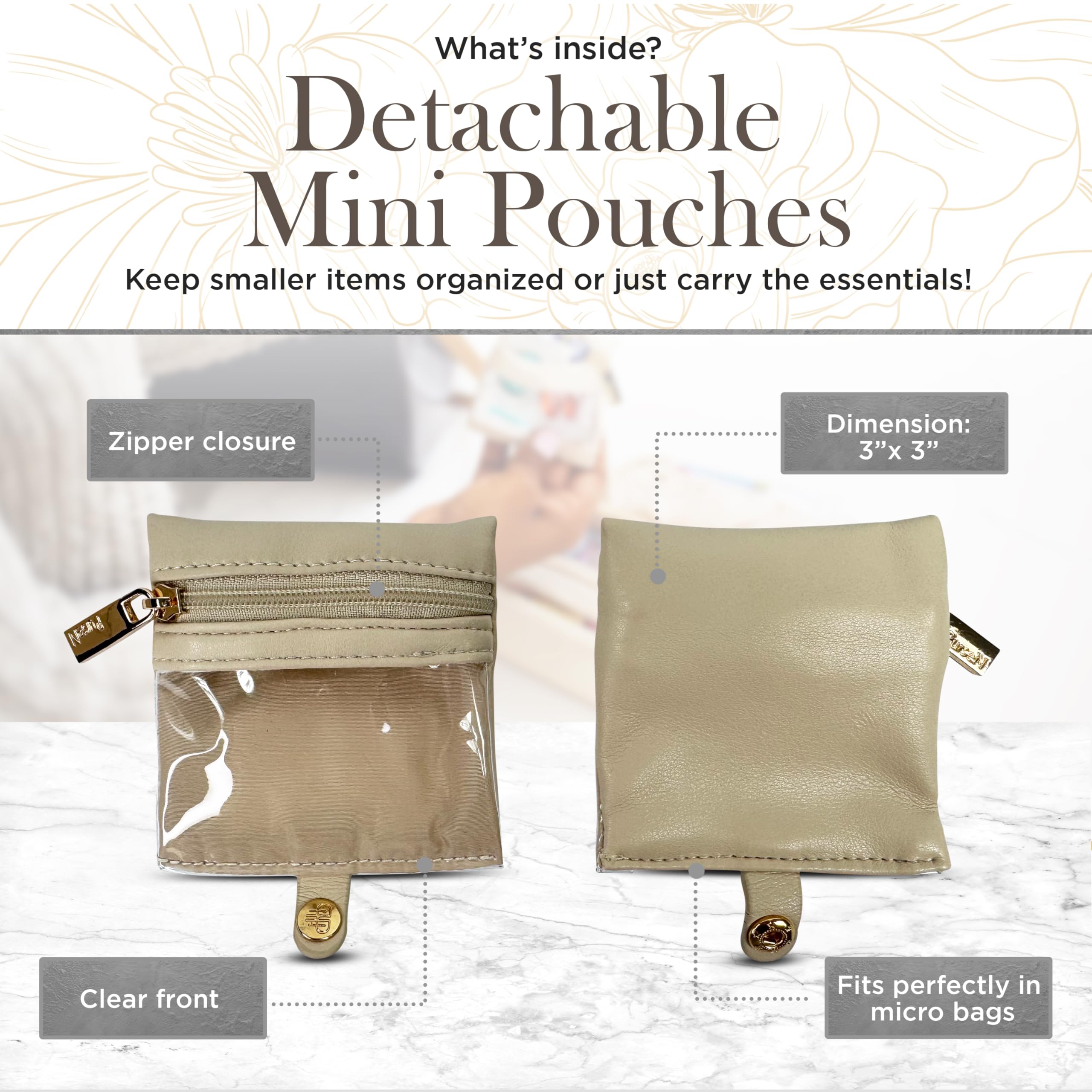 Amazon.com: OFT 2024 LITTMINI Lighted Mirror Case - Small Makeup 