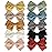 Baby Girl Hair Clips Bows Barrettes 10 Pack Fully Lined Alligator Clip 3.4 Inch Hair Accessories for Little Girls Toddler Kids Children