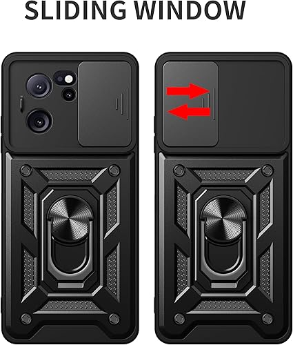 Vista 339 de Carcasa de soporte compatible con Motorola Razr 2023, con cubierta deslizante para lente de cámara compatible con Motorola Razr 40 5G 2023 XT2323-1