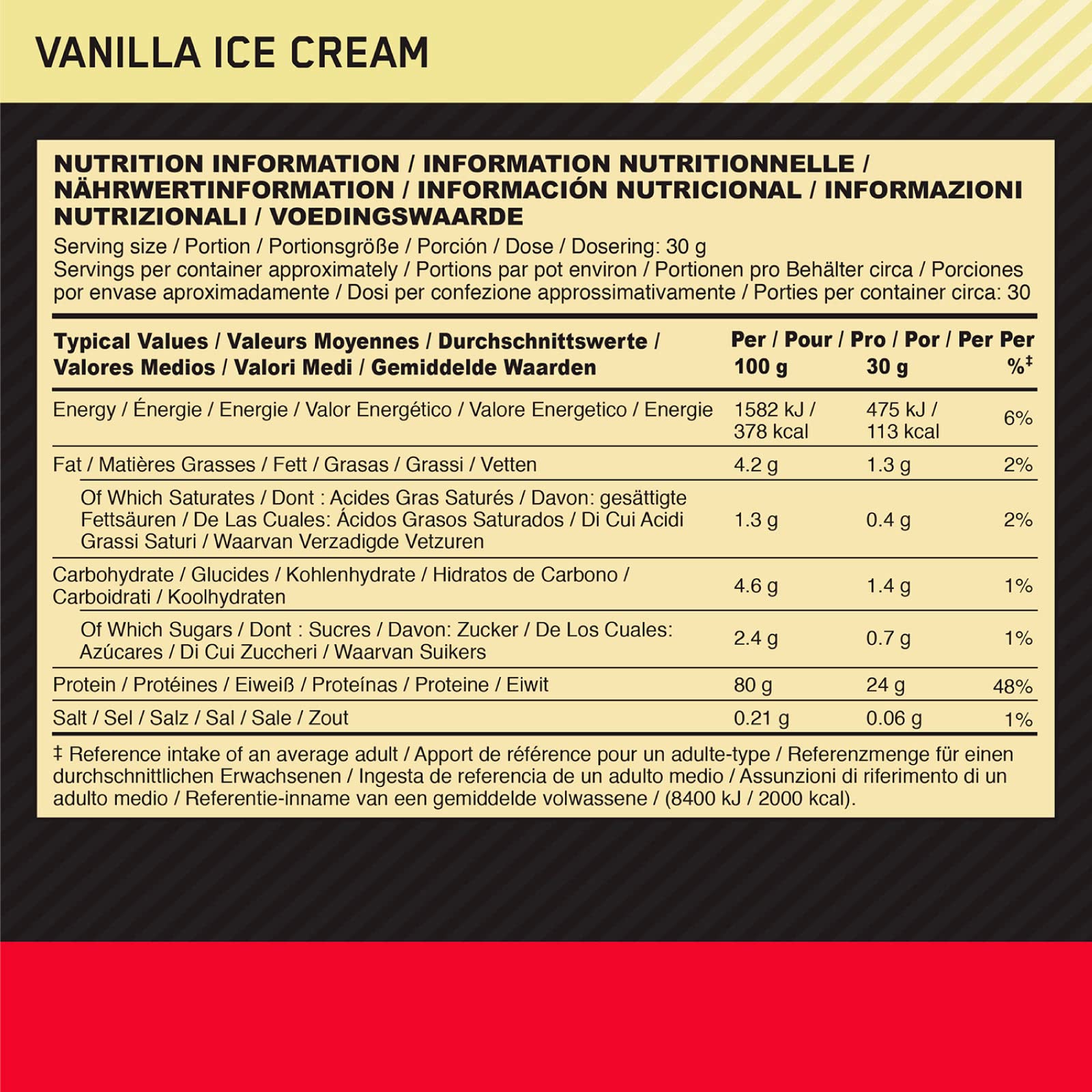 Optimum Nutrition Gold Standard 100% Whey Proteine Isolate in Polvere con Aminoacidi per Sviluppo e Recupero Muscolare Gusto Gelato alla Vaniglia 151 Porzioni 4,53Kg + Shaker