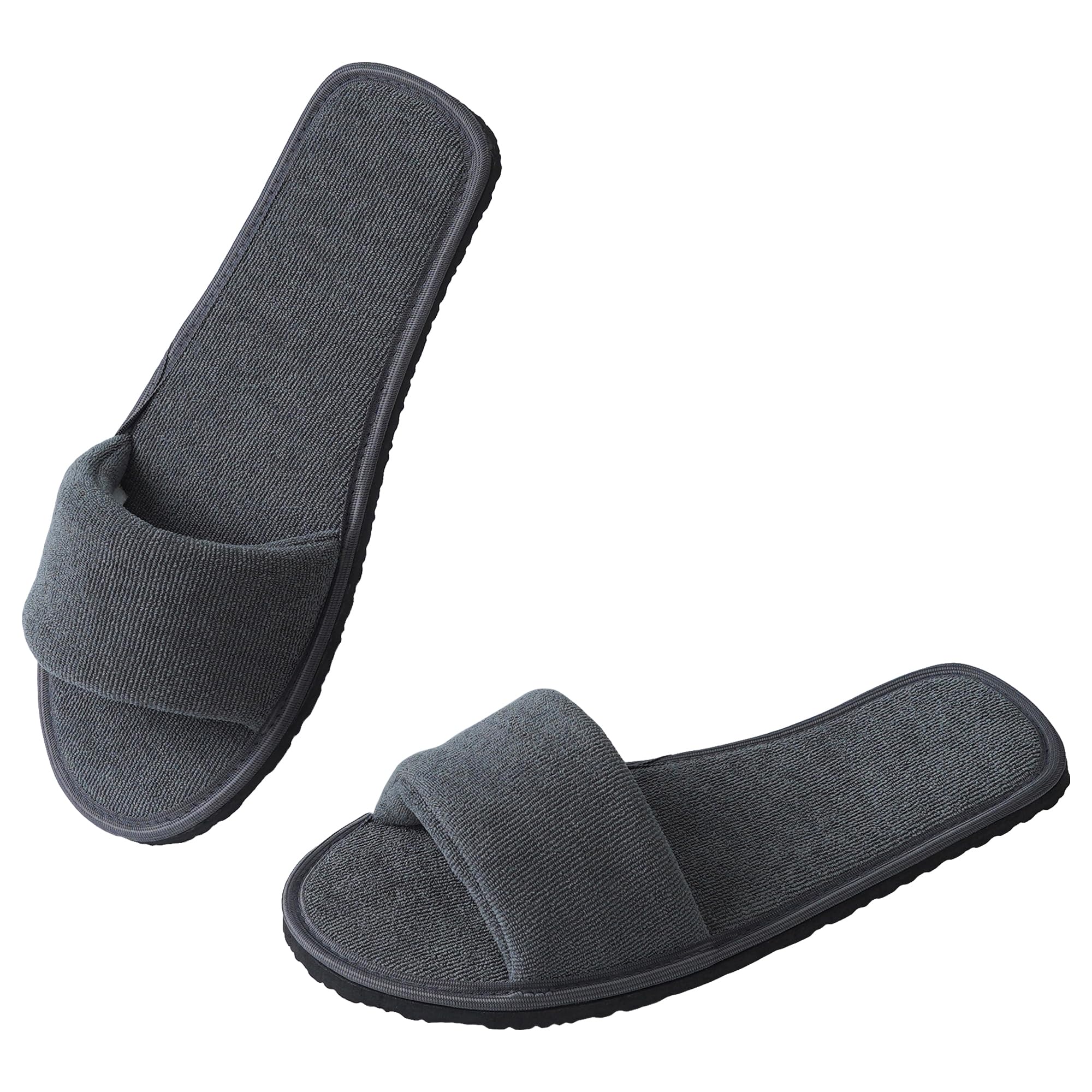 QEZOMI Home Slipper For Women Indoor In house Bedroom Room Soft House Slippers, Comfortable and Cozy Footwear for All-Day Wear, Non-Slip Sole Ideal for Home (Grey, numeric_4) (B0C7GLDQ1Q) Amazon Price History, Amazon Price Tracker