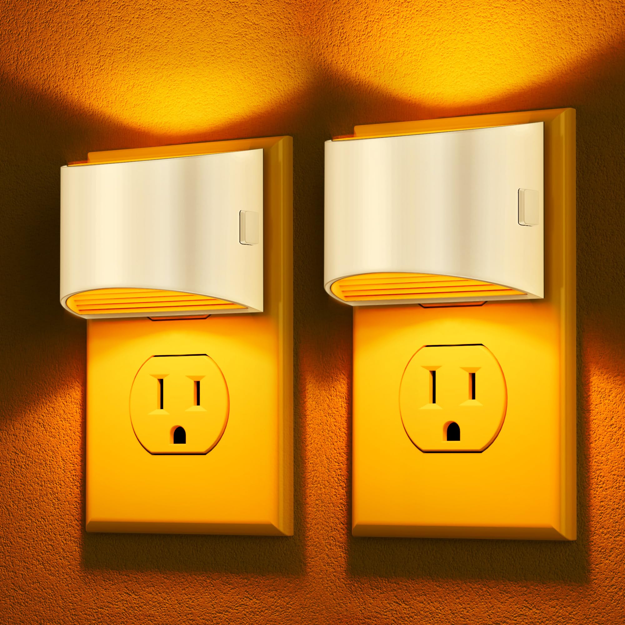 DORESshop Night Light, Night Lights Plug into Wall, Adjustable, Amber