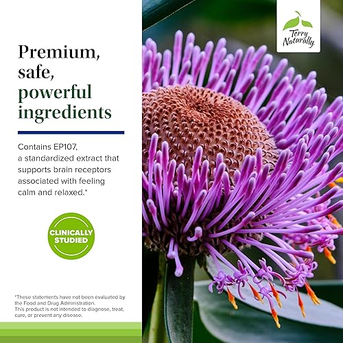 Miniatura 5 de Terry Naturally AnxioCalm - 75 tabletas - Fórmula de acción rápida, no somnolienta, no adictiva, segura para adultos y niños a partir de 4 años, sin