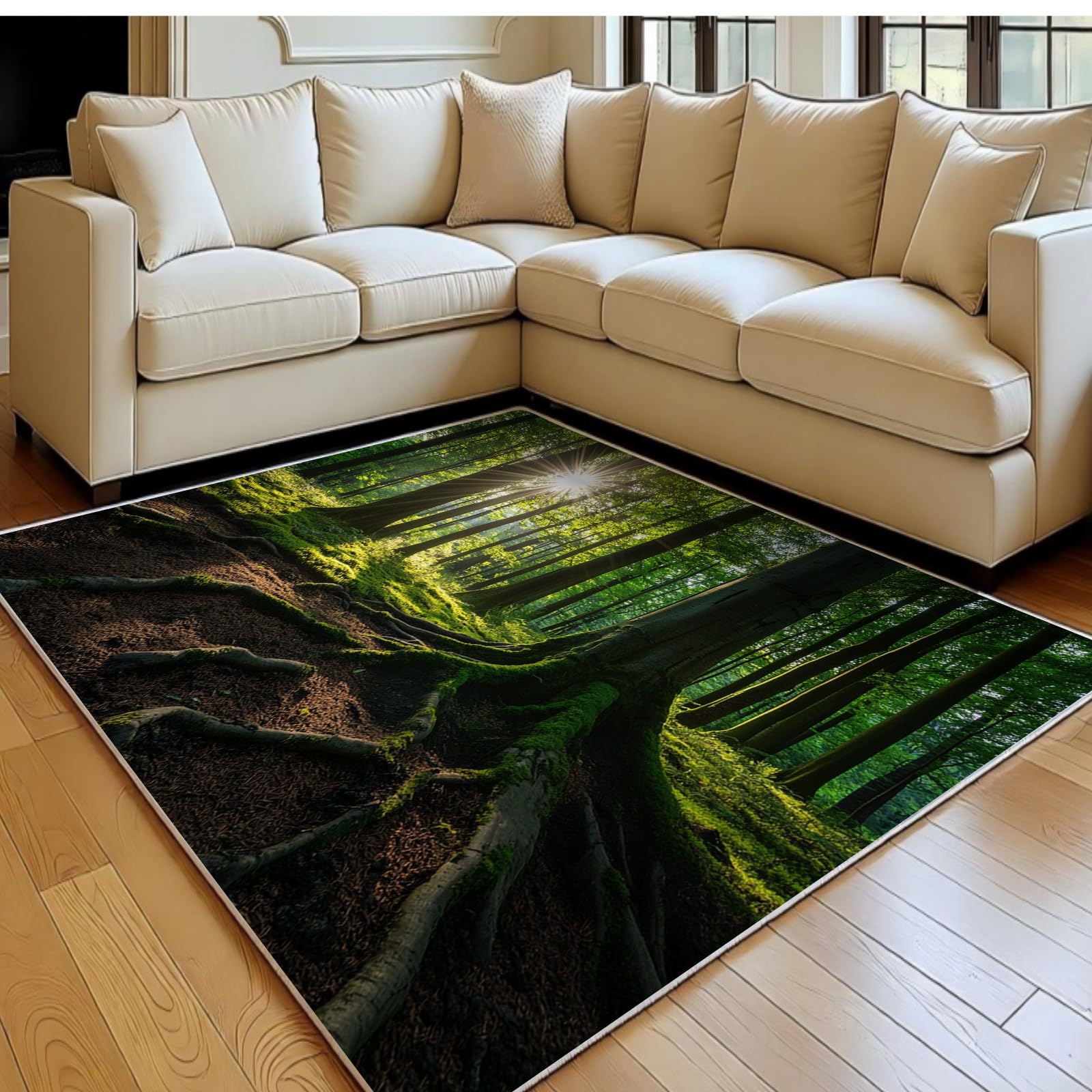 Tapis antidérapant et lavable 140x200 cm fini les tapis qui glissent