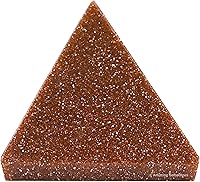 Vista 22 de Cristales curativos de pirámide de labradorita de Amazing Gemstone - Figurina de gran pirámide de 1" de piedra natural para meditación, Reiki