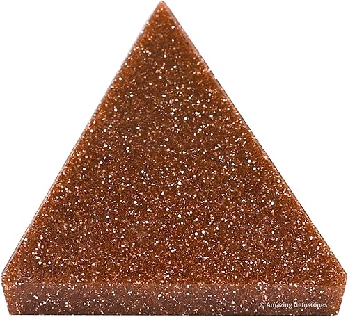 Miniatura 524 de Amazing Gemstone White Agate Snow Quartz Pyramid Crystal Healing Stones - 1" Great Pyramid Figurine of Natural Stone Pyramid for Meditation, Reiki