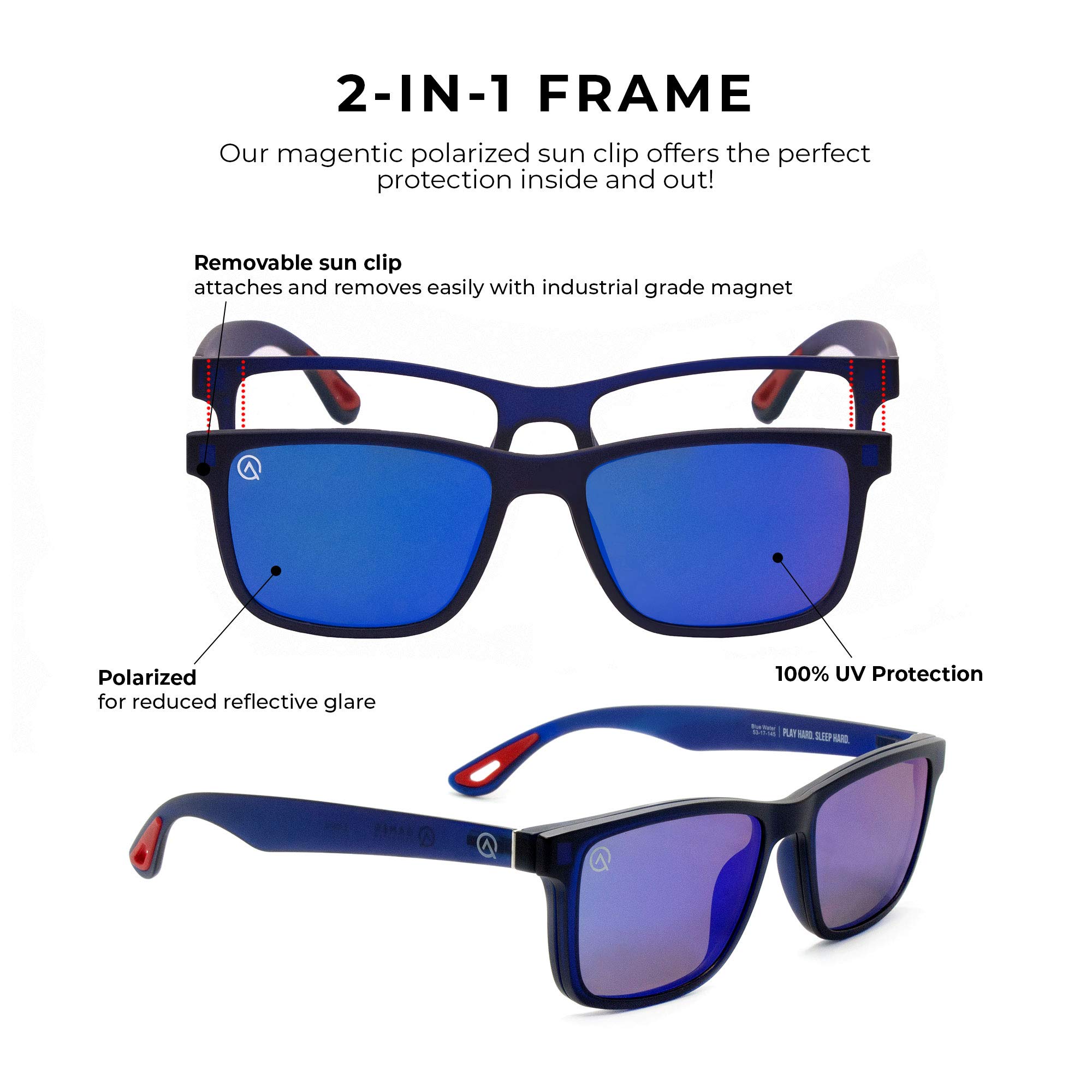 Gamer Advantage Gafas de luz azul, ligeras, elegantes gafas para juegos con tecnología de lente de bloqueo de luz azul, (Inferno)