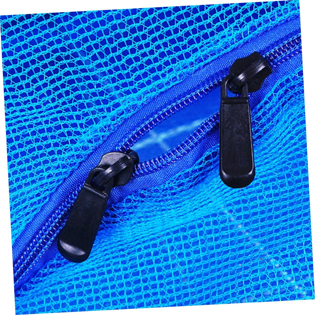 Folding Fish Drying Net 2pcs Multi-Layer Mesh Dehydrator Rack Zipper for Fish Herbs Fruits Portable Hanging Drying Net for Outdoor Use