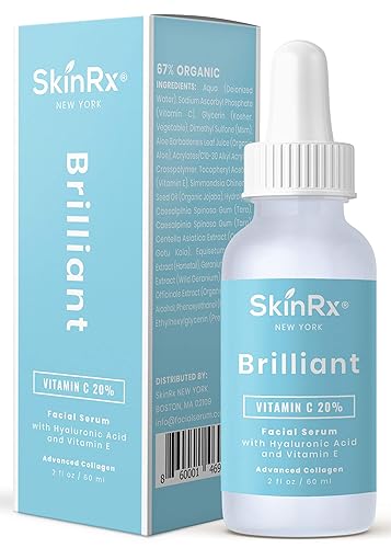 Miniatura 1 de Suero de vitamina C con fórmula de colágeno de vitamina E de ácido hialurónico botella grande de 2 onzas - Tensa, ilumina e hidrata la piel para una