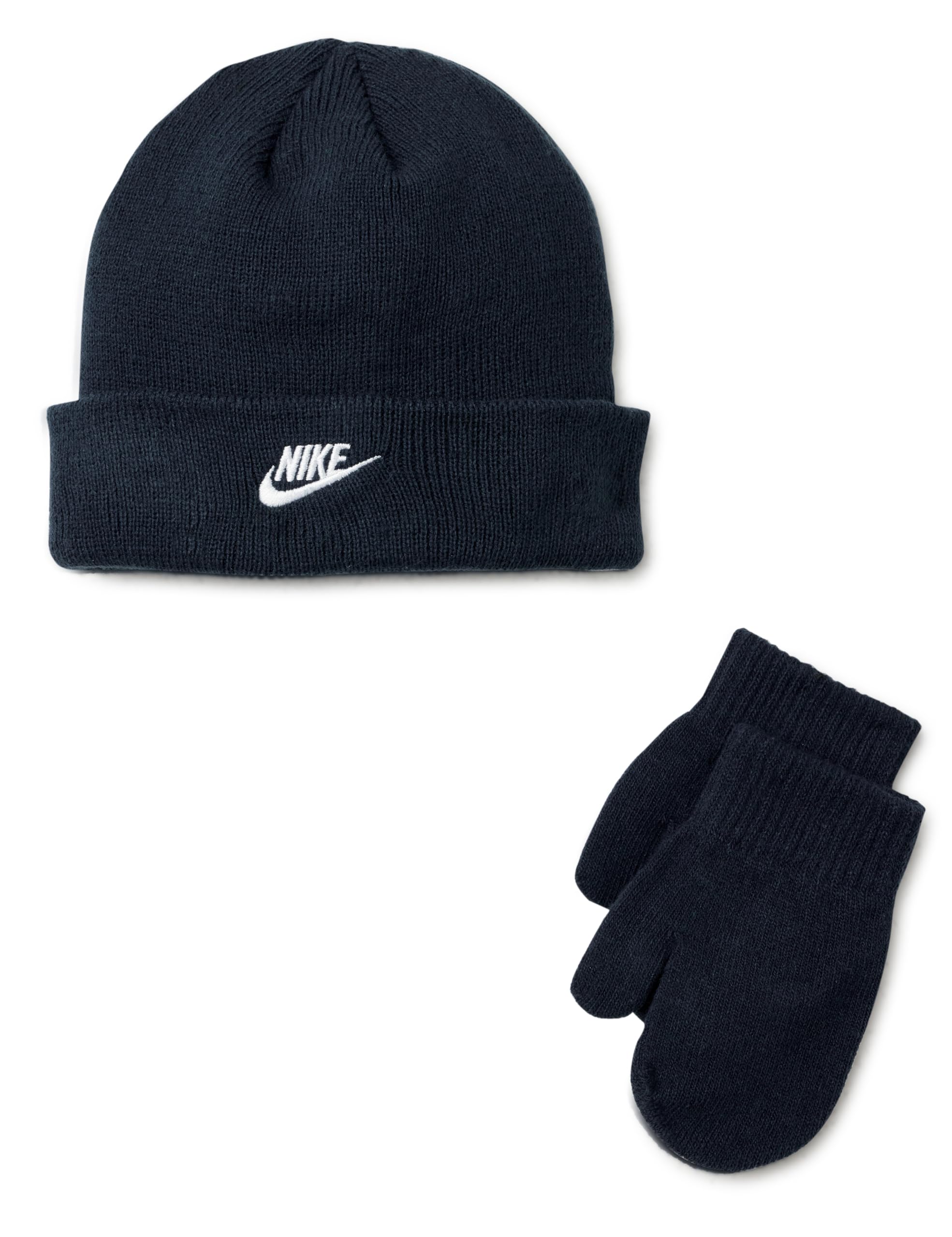 Nike Kids' Club Beanie and Glove/Mitten Set