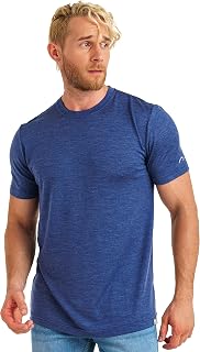 Merino.tech 100% Merino T-Shirt Herren Kurzarm Sport & Outdoor