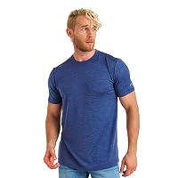Merino.tech Maglietta Lana Uomo - 100% Biologica Merino, Intimo Lana Merinos Uomo