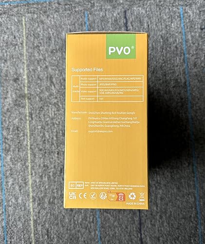 Miniatura 12 de PVO Proyector WiFi portátil Mini proyectores 1080P, la pantalla del teléfono se puede reflejar en un proyector de video a través de WiFi,