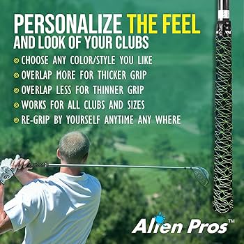 Amazon | Alien Pros ゴルフラッピングテープ（3個セット