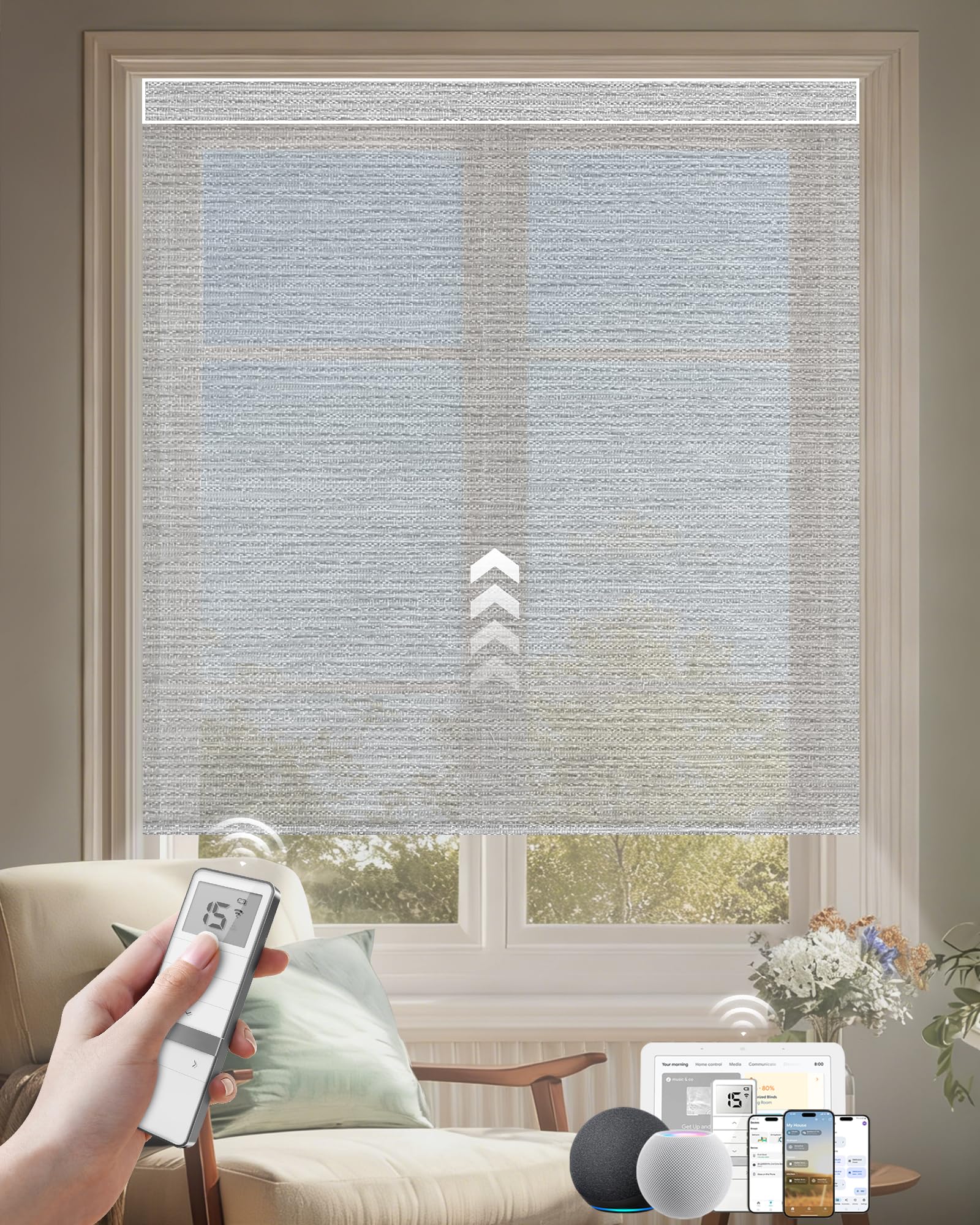 Kincmo Motorized Blinds with Remote