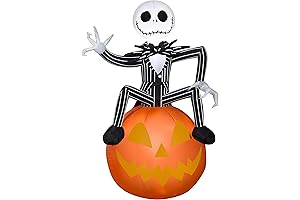 Gemmy Airblown 3.5ft Nightmare Before Christmas Jack Skellington Illuminated Inflatable