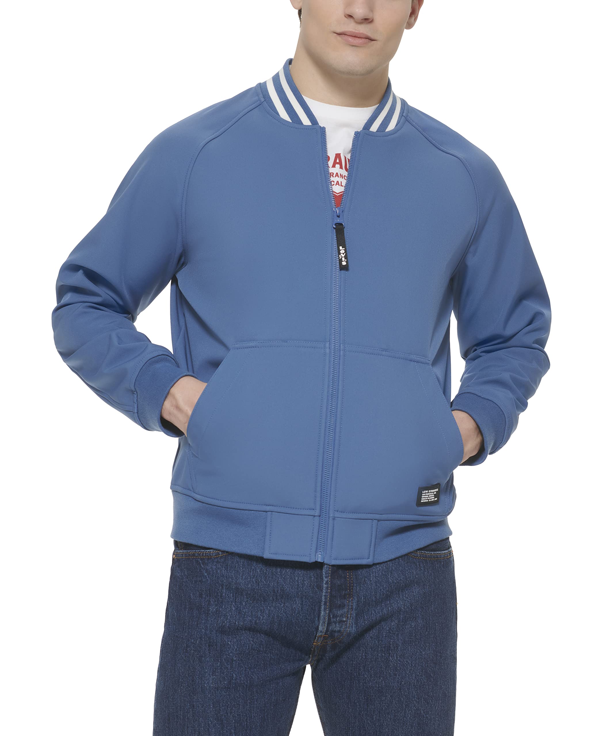 Veste softshell varsity bomber Levi's pour homme blouson mi-saison confortable - 7