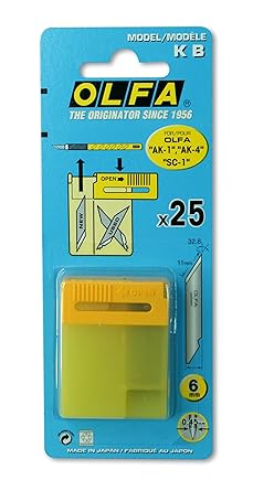 Art Knife Replacement Blades 25/Pkg-