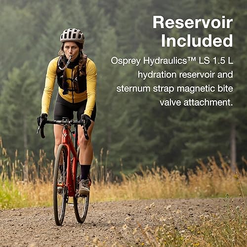 Miniatura 4 de Osprey Escapist Velocity - Mochila de hidratación para bicicleta (3 litros), con depósito hidruálico