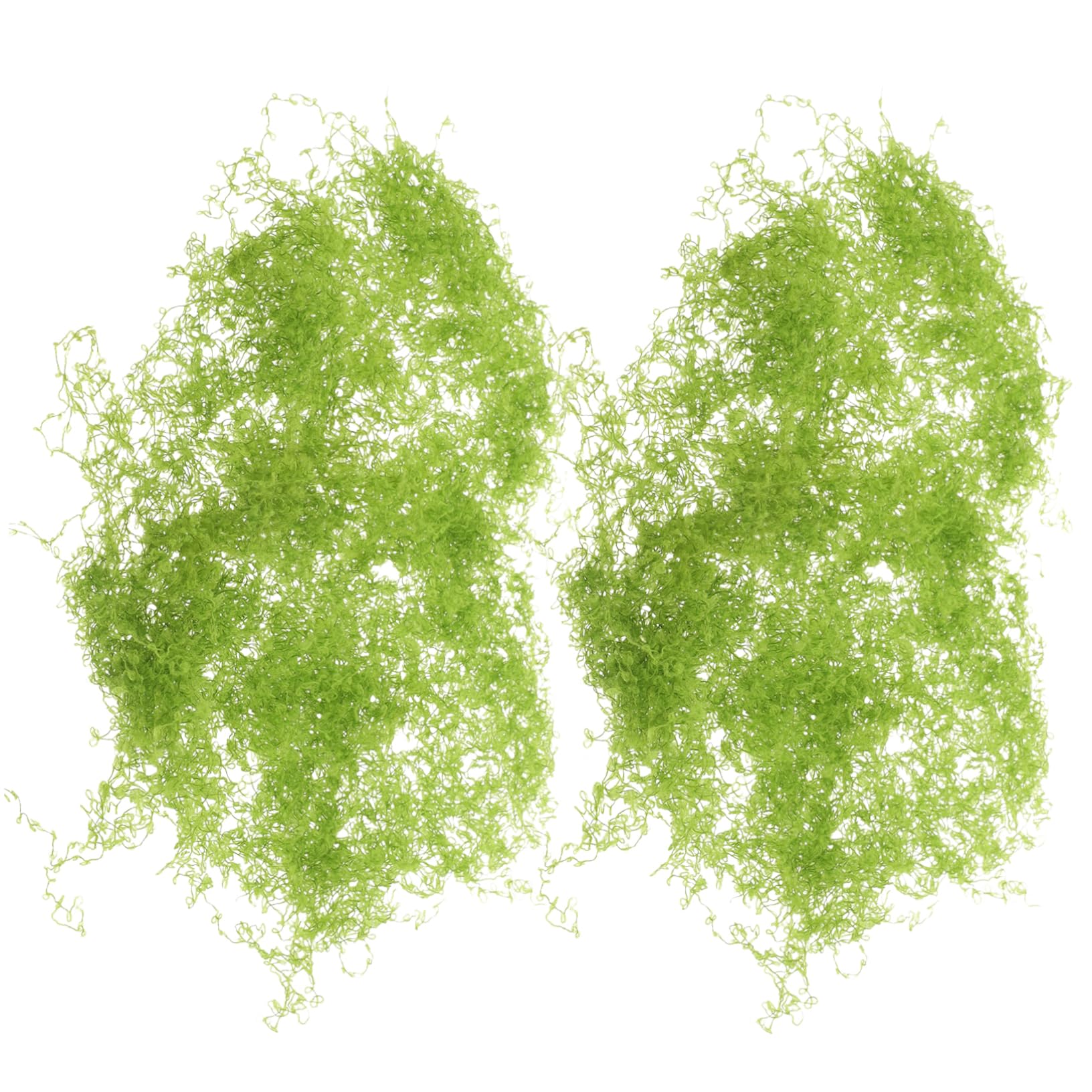 GALPADA 1 Simulated Moss Turf Planter Perlite Fake Craft Fake Flowers Plant Moss for Potted Plants Indoor Artificial Moss Decor Artificial Moss for Plant Pots Planted Cotton Light Green