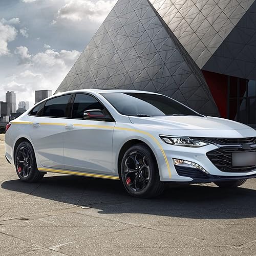 Miniatura 4 de TOMALL Calcomanías de rayas de 32 pies (32.2 ft) para el capó del automóvil, carreras, deportes, a rayas, para parachoques, faldas, techo,