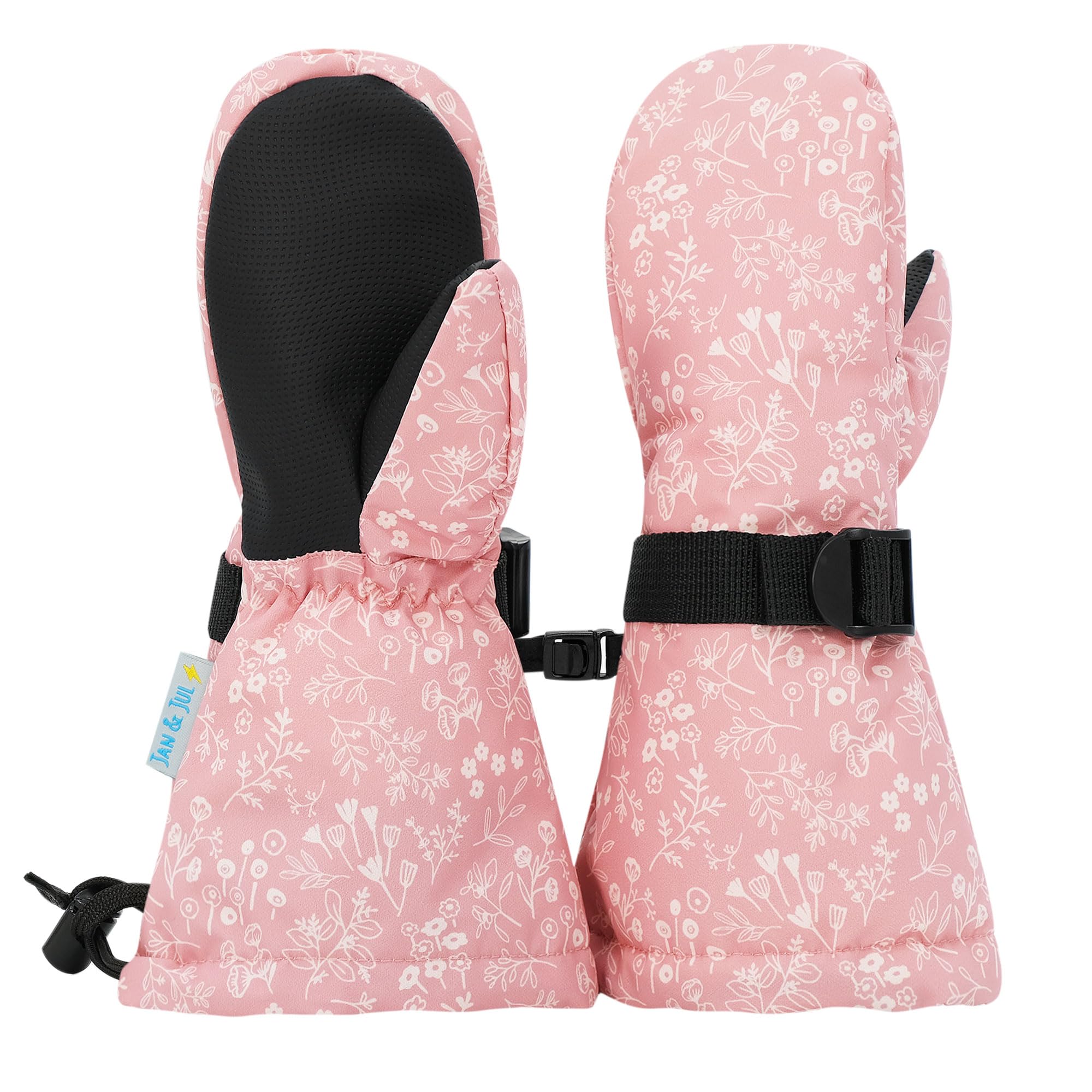 JAN &amp; JUL Girls' Toasty-Dry Waterproof Snow Mittens